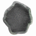 Tortoise Turtle Food Water Bowl ABS Resin Feeder Dish Rock Style Durable Reptile Feeding Bowl Terrarium Accessories Qme Option A