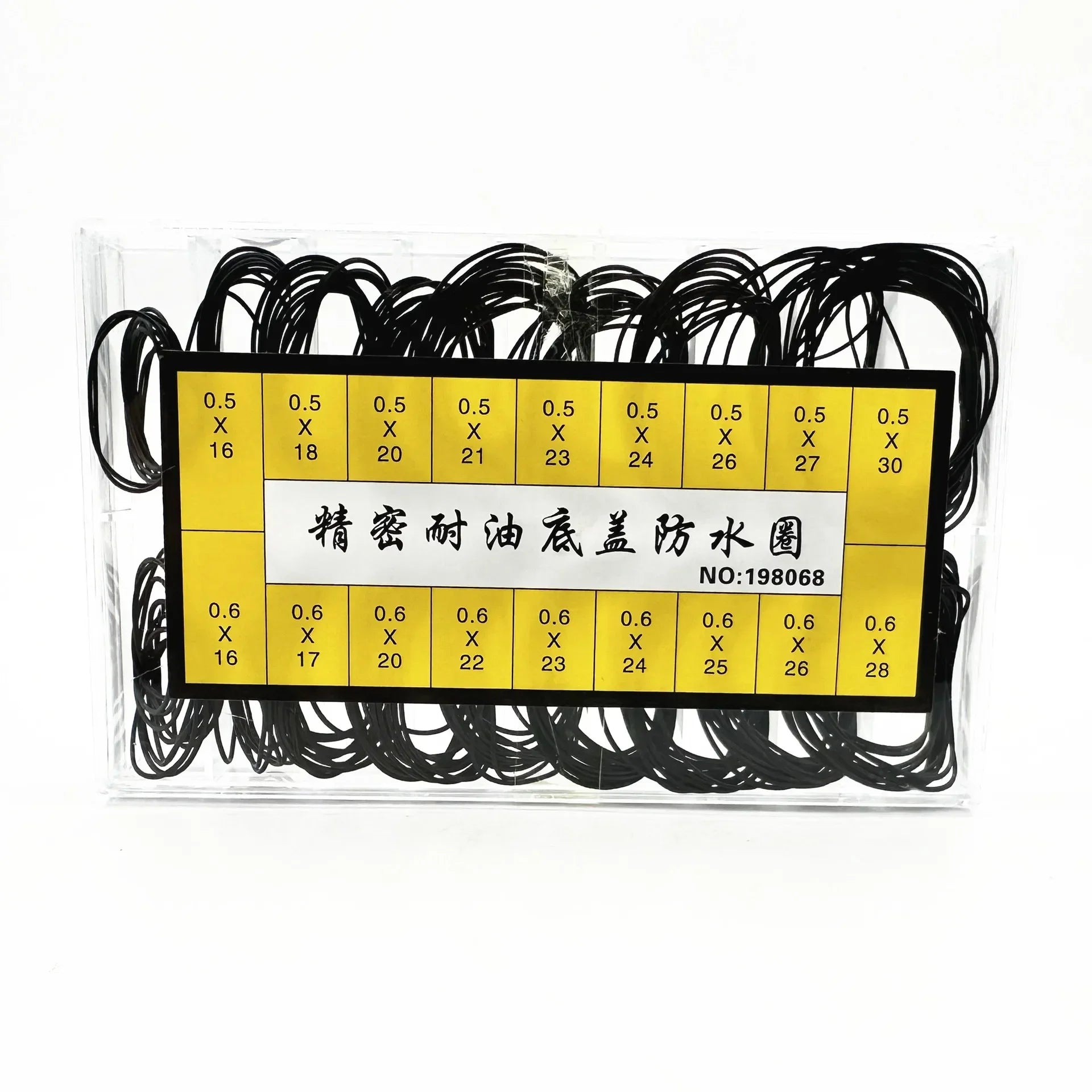 Watch Repair Tools 1box Watch Case Rubber Waterproof O-Ring Oil-resistant Watch Bottom Cover Gasket 0.5/0.6mm O-Ring Seal Gasket Qme B