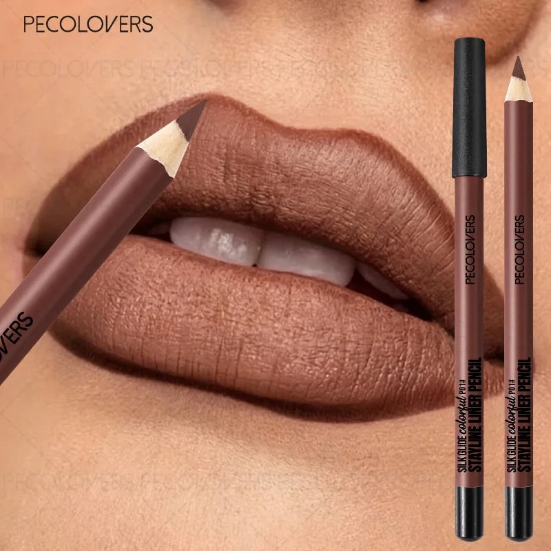 Matte Lipliner Second Back Lip Contour Plump Charming Lips Non Drying Qme