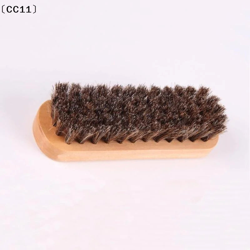 1 Horse Hair Wood Brush Handle Dashboard Details Polishing Cleaning Qme