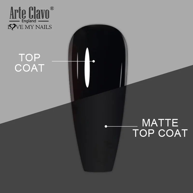 Arte Clavo Base Coat Gel Nail Polish Functional Remover UV LED Lamp Qme