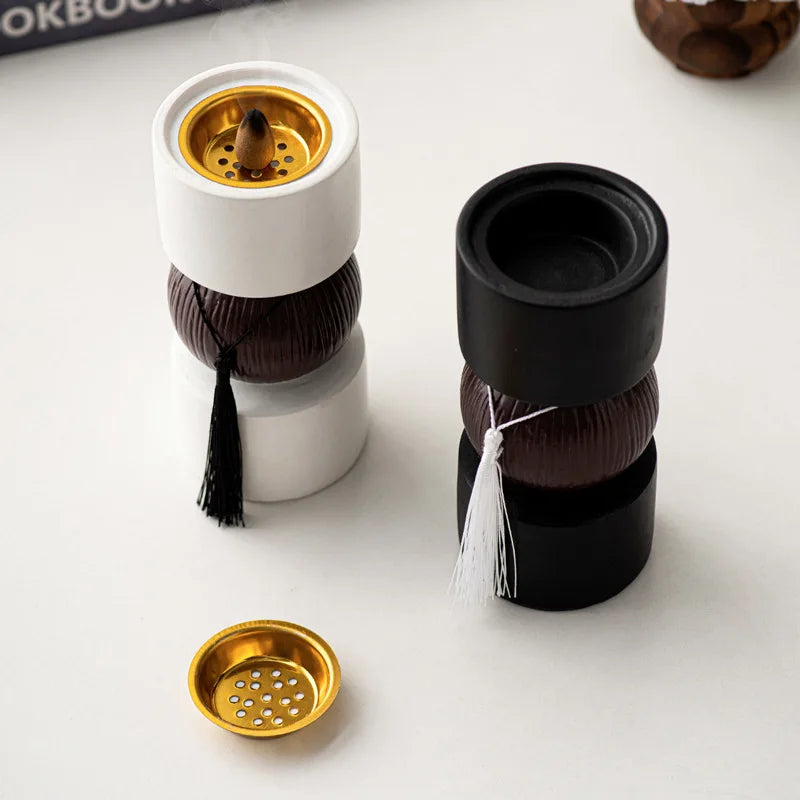 Middle Eastern Arabic Resin Dumbbell Aromatherapy Diffuser Tassel Qme