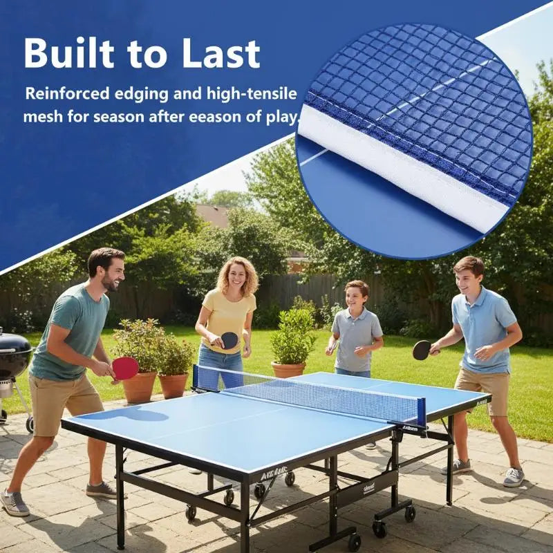 Table Tennis Net Ping Pong Replacement Without Ball Portable Pingpong Qme
