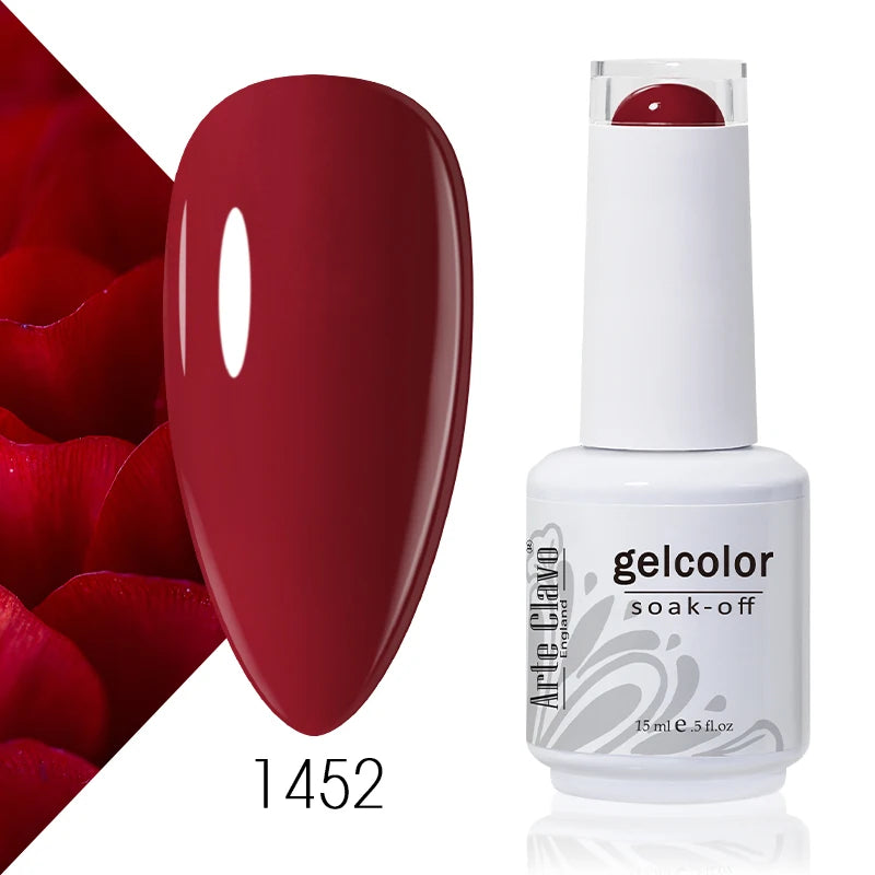 Arte Clavo Macaron Spring Series Gel Nail Polish Pigment Semi Qme