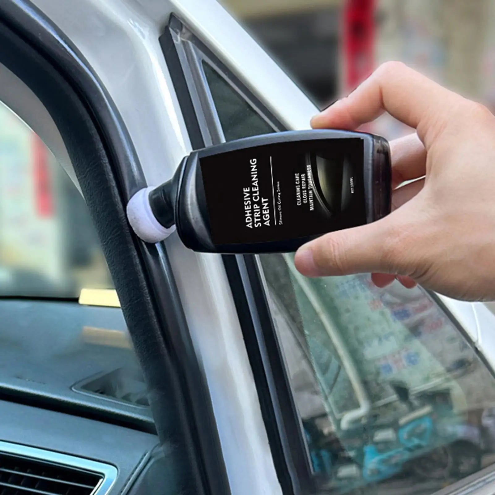 For all Vehicles Car Rubber Conditioner Rubber Strip Conditioner Softening Agent Rubber Cleaner Car Maintenance Eliminates Noise Qme