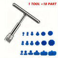 Car Dent Repair Tool with 18pcs spacers Paintless Dent Repair Tool Kit Used for Bodywork Slight Dent Small Hail Dent Qme Puller 18pcs Gaskets