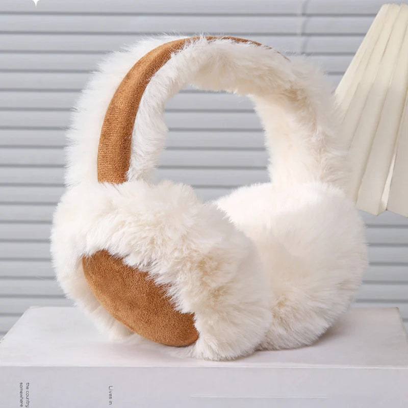Fashionable Cute Cartoon Earmuffs Warm Thickened Winter Antifreeze Qme