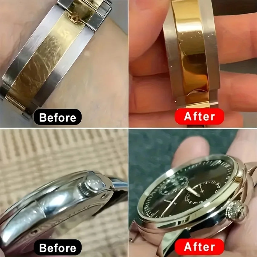 Instant Watch Polishing Paste - Metal Frame Renewal Cream, Strap and Screen Scratch Repair, Metal Jewelry Repair Qme