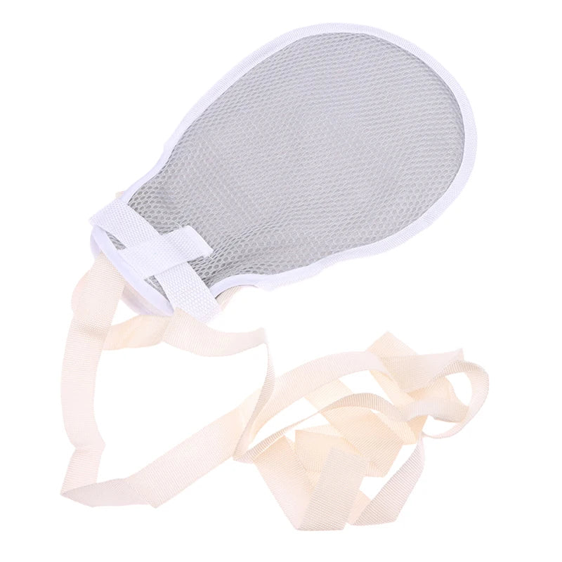 Hand Control Mitts Dementia Anti-scratch Wrist Fixation Restraint Qme one size