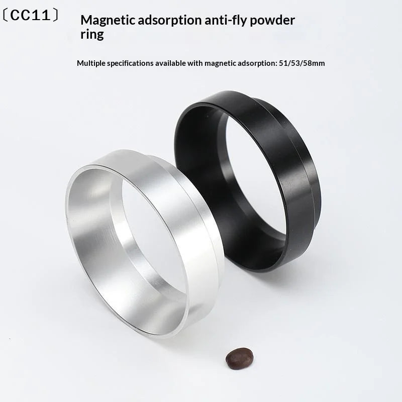 51 53 Magnetic Coffee Receiving Ring Anti-splash Powder Dosing Qme