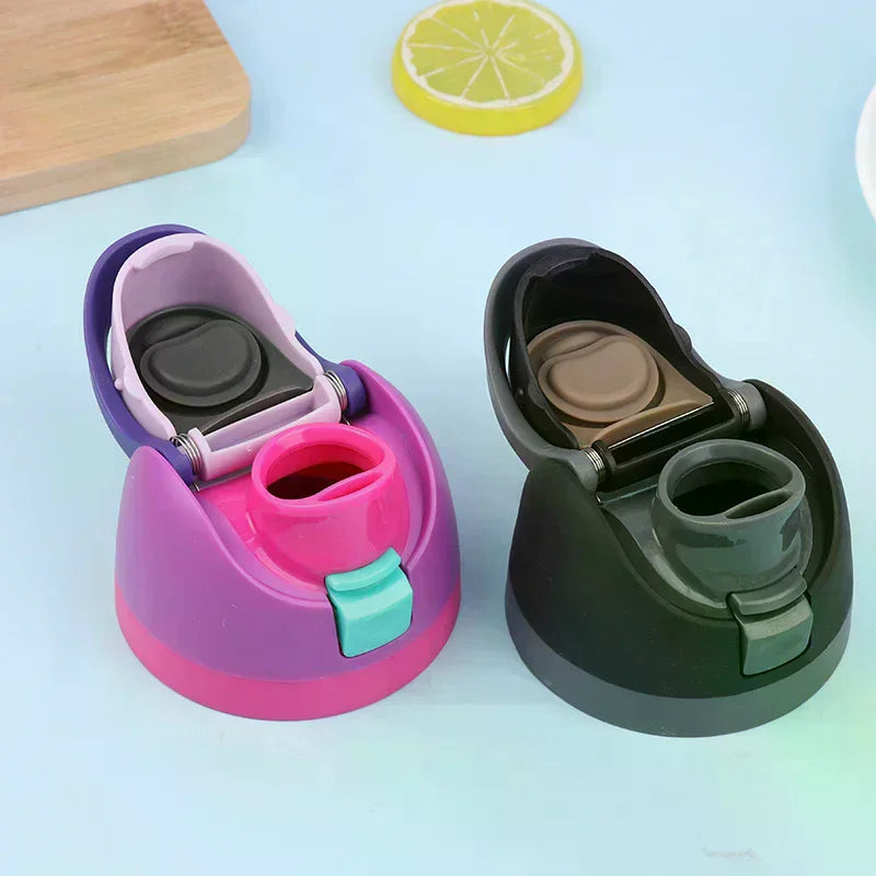 Replacement Cap No Water Leakage One Button Bottle Lid Qme