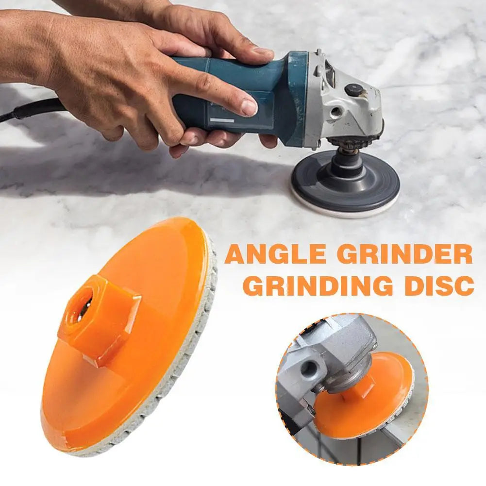 80/100mm Ceramic Tile Edge Grinding Disc M14 Thread Dry For Ceramic Tile Edge Grinding Disc Polishing Wheel Power Tool Qme