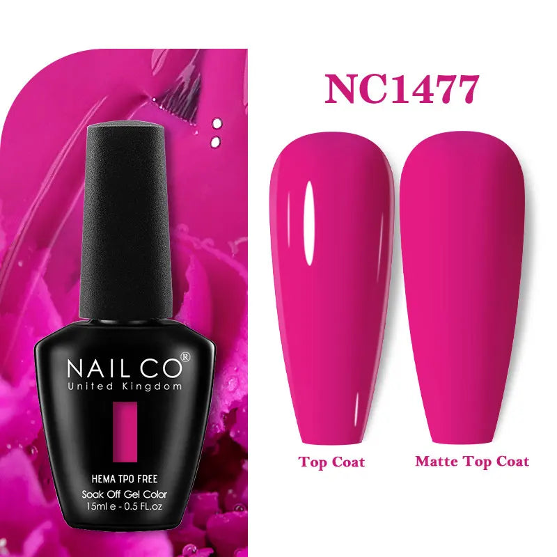 NAILCO Fresh Gel Nail Polish Nails Semi-permanent Varnish Hybrid