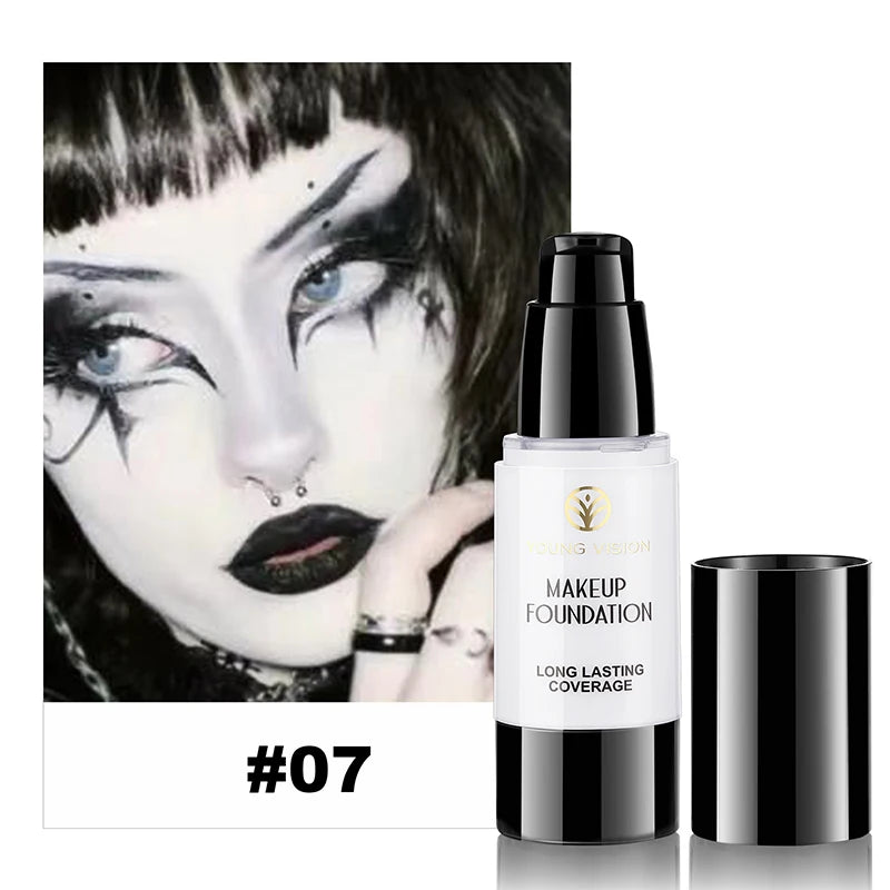 White Liquid Foundation Waterproof Long-lasting Ideal Vampire Qme 1pc