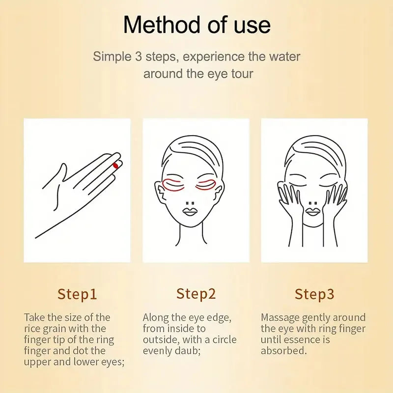 Tightening Eye Cream Moisturizing Locking Water Caring Skin Suitable Qme