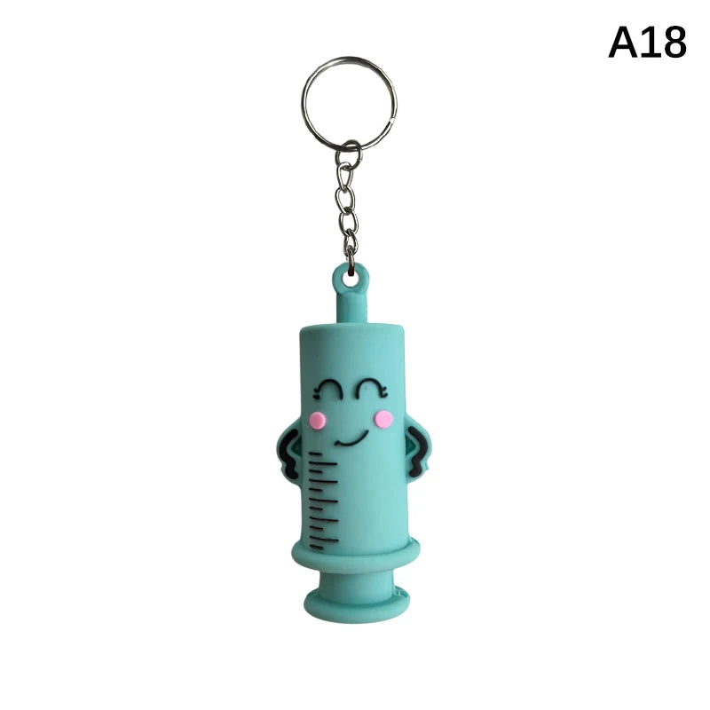 Shaped Ampoule Bottle Opener Keychain Rubber Cutter Aid Medication Vial Breaker Tool For Home Nurses And Doctors Qme A18