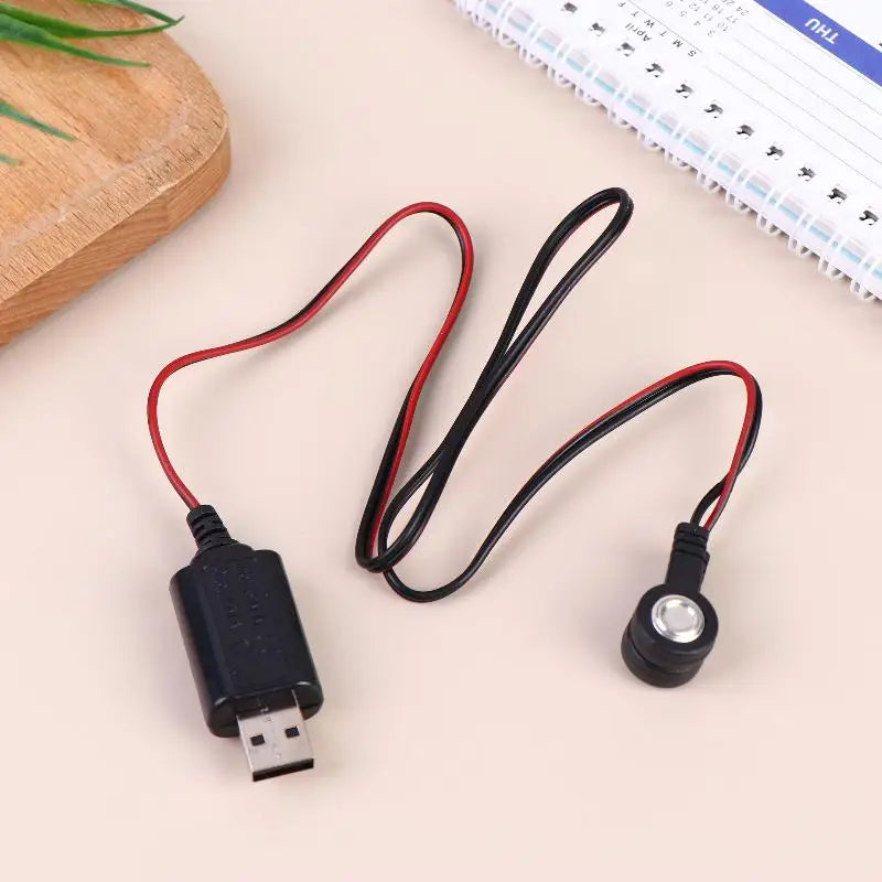 Universal Magnetic Lithium Battery Charging Cable 3 7V 4 2V Flexible Qme