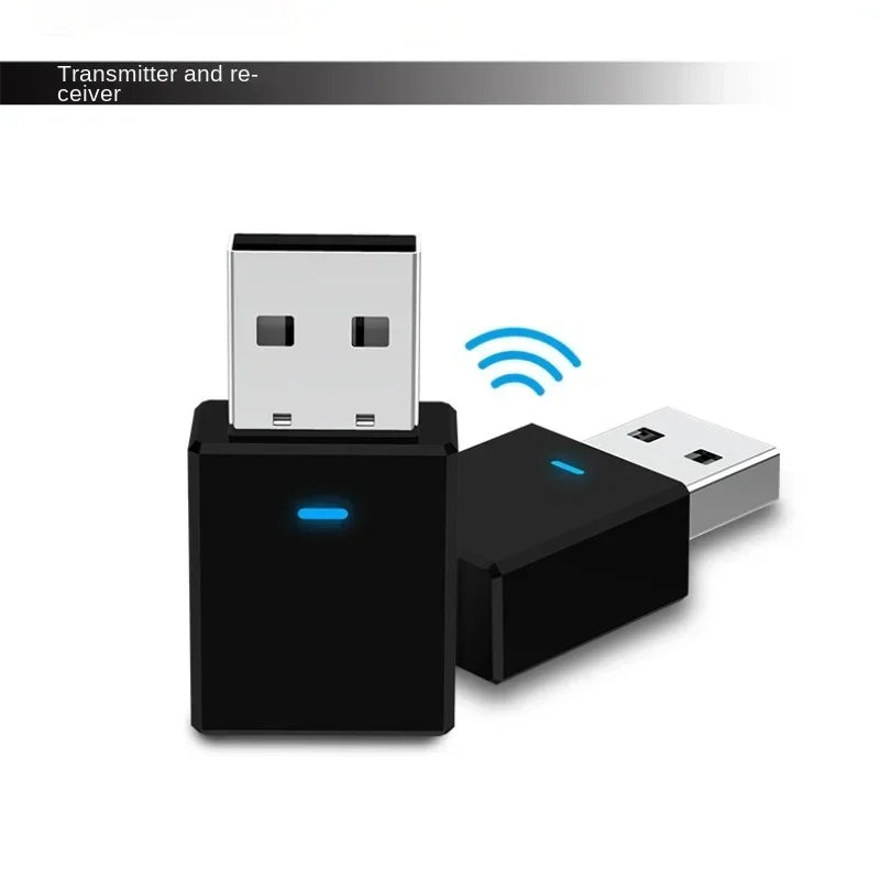 For Bluetooth 5.0 Portable USB Adapter Receiver Transmitter Music Audio Transceiver Qme Default Title