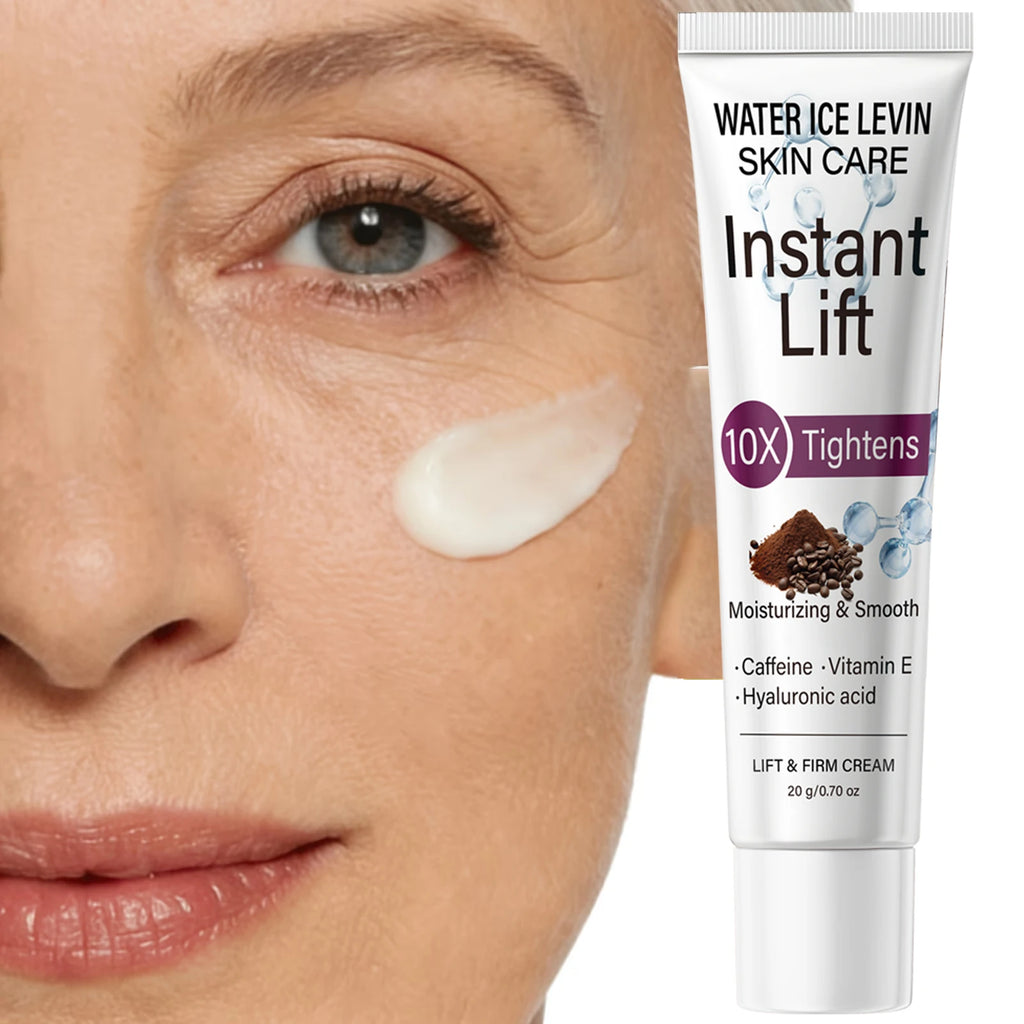 10X Tightening Eye Cream with Caffeine & Hyaluronic Acid, Instant Lift & Moisturizing Qme