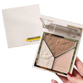 1 Contouring Eyeshadow Palette Matte Highlights Nose Shadow Powder Qme C