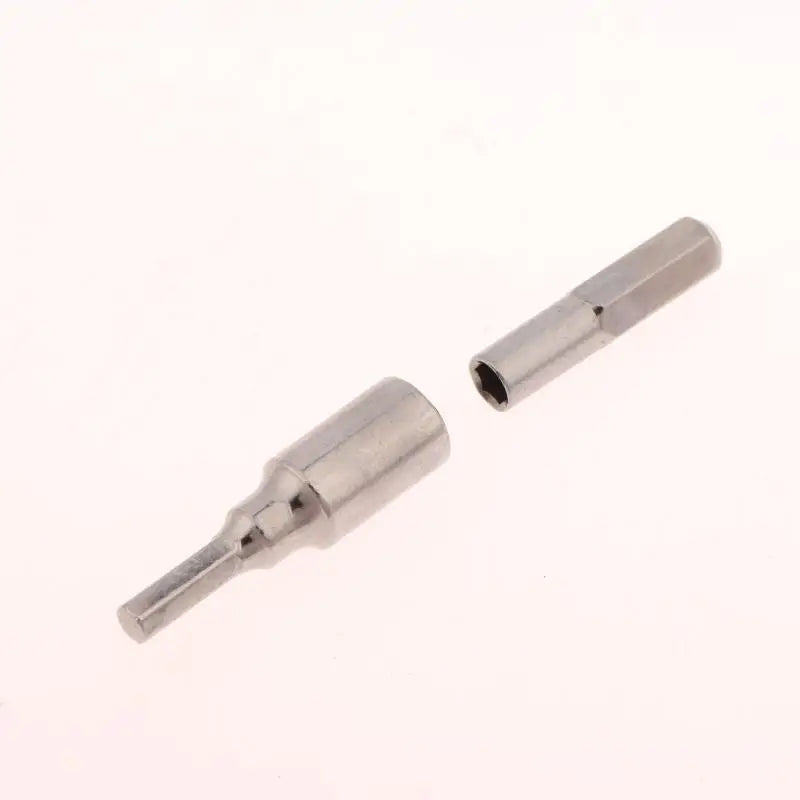 4MM To 6.3MM Hex Transducer Adapter Socket Magnetic Parts For Screwdriver Drill Bits Hand Tool Qme