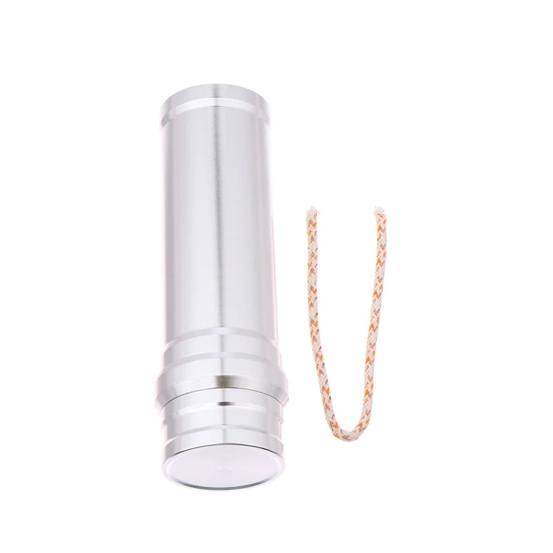 Portable Aluminum Alloy Mini Alcohol Lamp Laboratory Equipment Heating Liquid Stove Home Lighting Outdoor Garden Camping Qme Silver