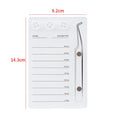 Magnetic Eyelash Suction Plate Holder Glue Pallet Acrylic Board Qme White China Mainland