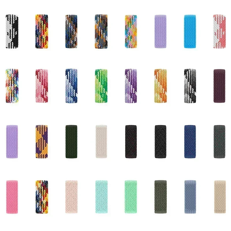 Braided Solo Strap For Apple Watch Band 45mm 49mm 44mm 42mm 41mm 40mm Nylon Correa Bracelet iWatch series 9 7 SE 6 8 5 Ultra 4 3 Qme