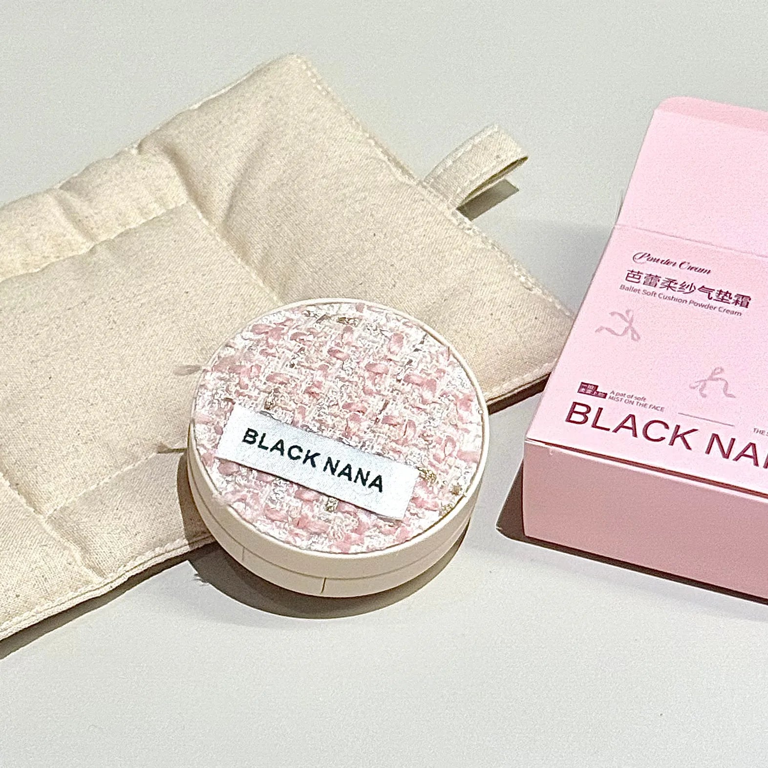 Air Cushion Foundation Ballet Light Natural Moisturizing Concealer Qme