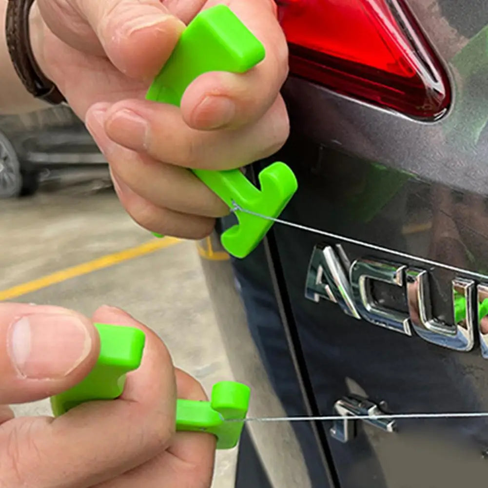 Car Logo Removal Tool No-scratch Pry Vehicle Emblem Spoiler Stripping Qme