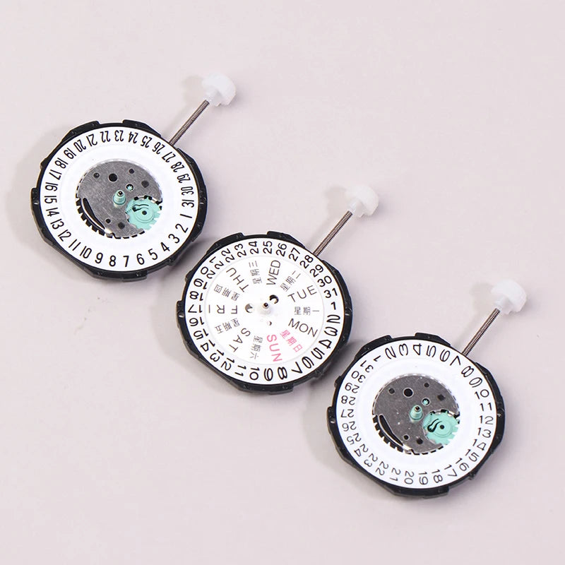 China Sunon Sl28 Sl28-6 Quartz Movement Replacement Three Hands Calendar Date A Cheap Alternative To 2115-20z Movement Qme