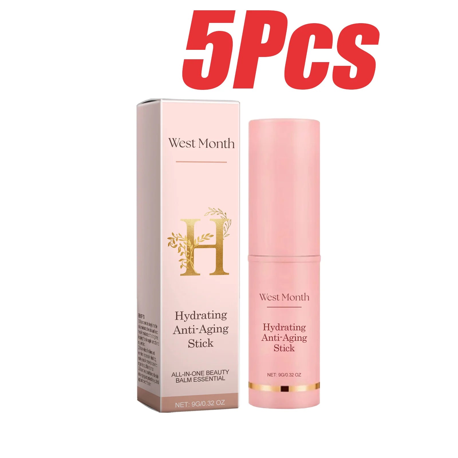 Moisturizing Multi Balm Stick Wrinkle Bounce Balm Collagen Firming Lifting Brightening Facial Dull Skin Hydrating Skin Care Qme 5PCS