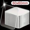Double Sided Transparent Nano Tape Strong Self Adhesive Paste Wall Stickers Home Kitchen Bathroom Seamless Waterproof Tapes Qme 60x60mm 50PCS Other