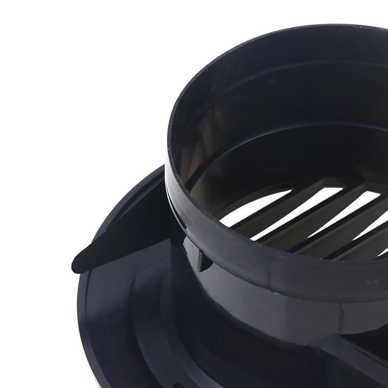 75/100/125mm Round Ducting Ventilation Cover Air Vent Extract Valve Grille Air Circulation Vents Cover Qme