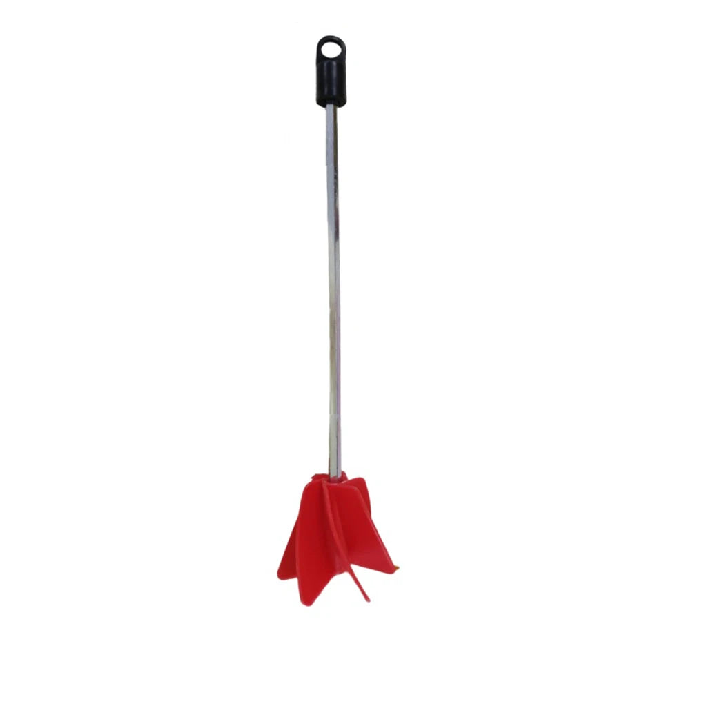 1 Pcs 300mm Paint Mixer Bit Epoxy Resin Pigment Mixing Paddle Stirrer Spiral Blade Stirring Rod 1/4in Shank Qme