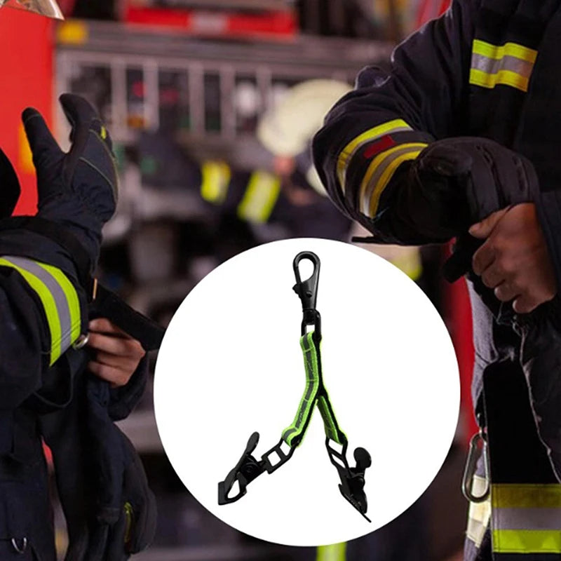 Firefighter Glove Strap Universal Gloves Holder 1 2 Clip Clips Qme