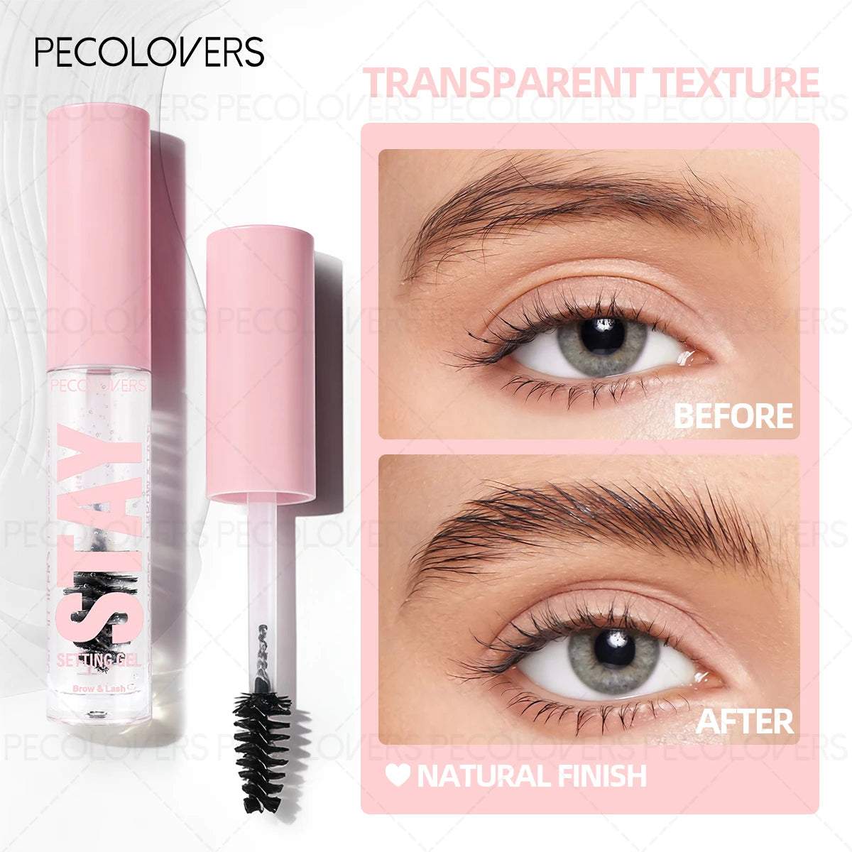 Strong Holding Eyebrow Cream Defined Shapes Eyebrows Gel Transparent Qme 01