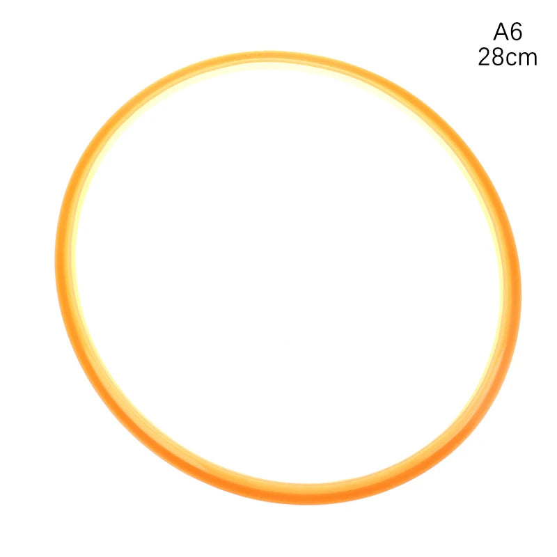 Brown Silicone Rubber Gasket Sealing Ring Aluminum Pressure Cooker 18 Qme 28CM