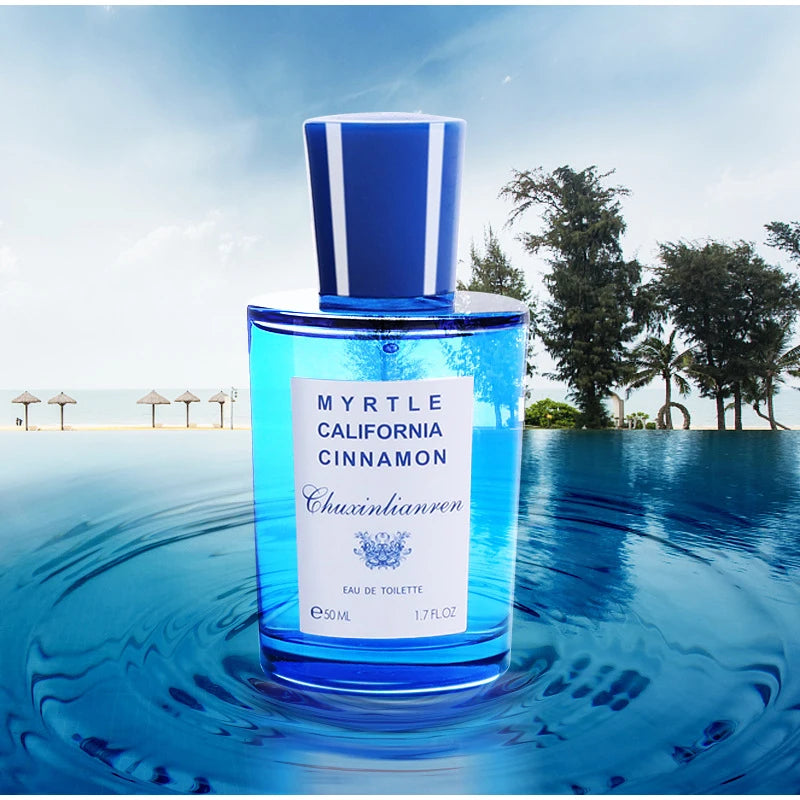 Unisex Light Fragrance Water Peach Bay Shore Floral Long-lasting Qme