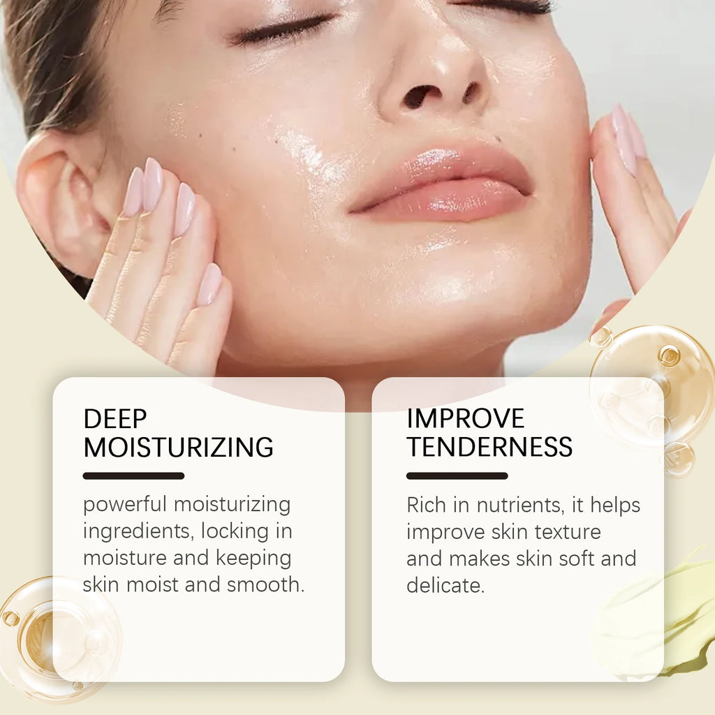 Beef Tallow Honey Balm Moisturizing Hydrating Face Cream Body Lotion Fades Fine Lines Tighten Soothen Brightening Facial Skin Qme