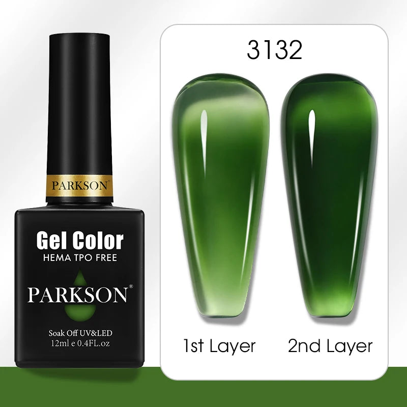 Parkson Colorful Nail Gel Polish Lacquer Soak Off UV LED Long Lasting