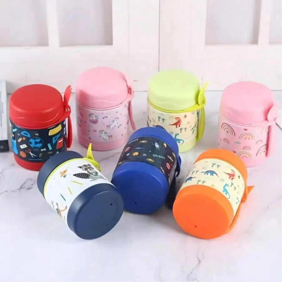 Double-layer Stainless Steel Stew Beaker Fashionable Vacuum Creative Qme