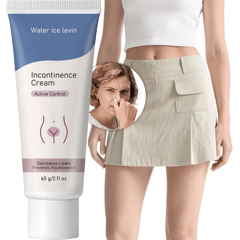 Active Control Incontinence Care Cream with Collagen, Gentle Moisturizing Intimate Skin Cream Qme
