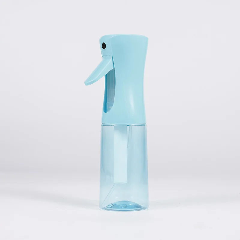 200/300ML High Pressure Continuous Spray Bottle Travel Reusable Sub Packaging Bottle Beauty Plant Watering Spray Bottle Qme 200ML Blue