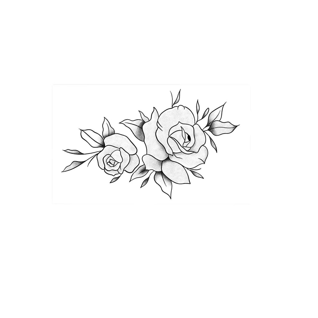 Minimalist Leaf Vine Tattoo Sticker Waterproof Long Lasting Fine Line Temporary Tattoo for Women Finger Hand Qme