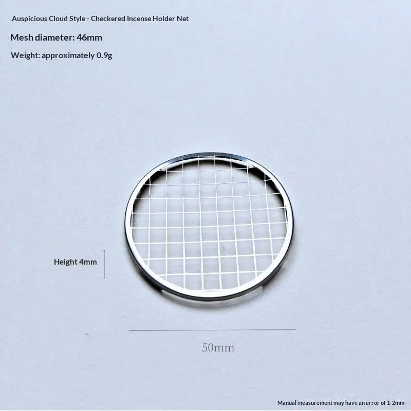 Stainless Steel Incense Holder Grid Base Incense Coil Holder Mesh Rustproof Heatproof For Home Yoga Meditation Qme A3