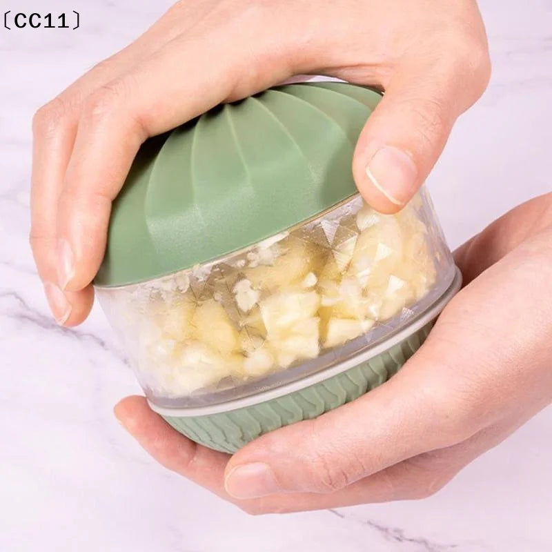 Garlic Ginger Masher Household Manual Eco Friendly Easy Clean Qme