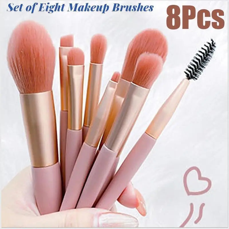 Soft Fluffy Makeup Brushes Cosmetics Foundation Blush Powder Qme