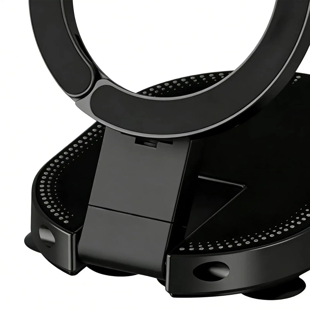 Magnetic Phone Mount Suction Cup Automobile Navigation Stand 360 Degree Adjustable Car Phone Holder Mount for Home Travel Gym Qme