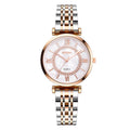 Luxury Crystal Women Bracelet Watches Top Brand Fashion Diamond Ladies Quartz Watch Steel Female Wristwatch Montre Femme Relogio Qme Rose gold